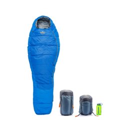 Спальный мешок Pinguin Comfort BHB Micro (-8/-16°C), 195 см - Right Zip, Blue (PNG 215861)