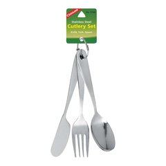 Набір туристичних столових приборів Coghlans Stainless Steel Cutlery Set
