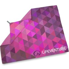 Рушник із мікрофібри Lifeventure Soft Fibre Triangle, Giant - 150x90см, pink (63072-Giant)