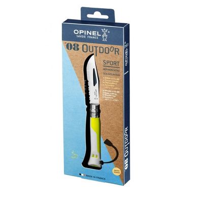 Ніж Opinel №8 Outdoor Fluo Yellow (002320)