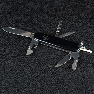 Нож складной, мультитул Victorinox Spartan (91мм, 12 функций), черный 1.3603.3