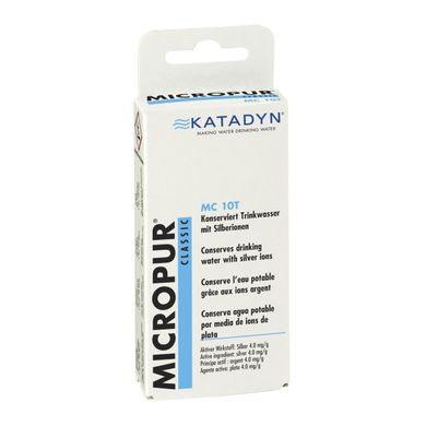 Пігулки для дезінфекції води Micropur Classic MC 10T/40 (4x10 таблеток)