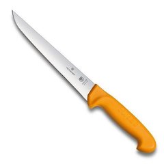 Нож бытовой, кухонный Victorinox Swibo Sticking (лезвие: 180мм), желтый 5.8411.18