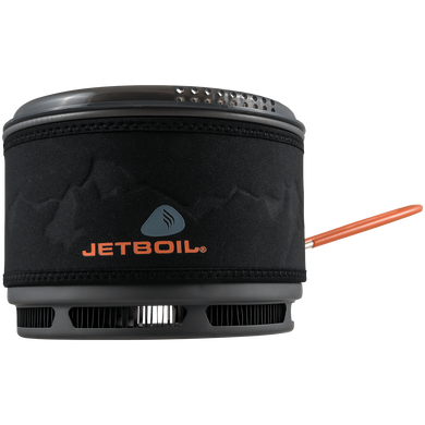 Кастрюля с керамическим покрытием Jetboil FluxRing Cook Pot, Black, 1.5л (JB CRCPT15)
