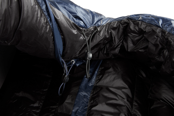 Спальный мешок Nordisk Passion Five X Large (-2/-7°C), 205 см - Left Zip, mood indigo/black (87241)