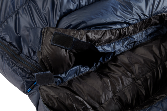 Спальний мішок Nordisk Passion Five X Large (-2/-7°C), 205 см - Left Zip, mood indigo/black (87241)