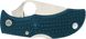 Ніж Spyderco Manbug FRN K390 Blue