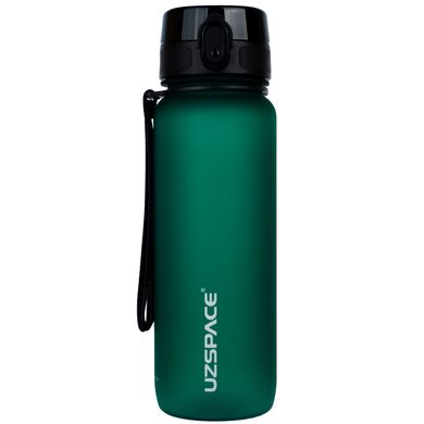 Пляшка для води UZSPACE 3053 Tarnish Frosted 800 мл зеленый