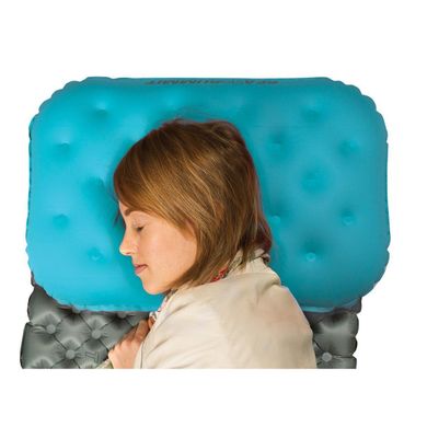 Подушка надувная Sea To Summit - Aeros Ultralight Pillow Deluxe Grey, 14 х 56 х 36 см (STS APILULDLXGY)