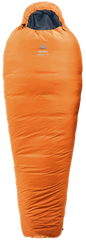 Спальний мішок Deuter Orbit -5° L колір 9314 mandarine-ink лівий