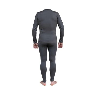 Термобілизна чоловіча Tramp Warm Soft комплект (футболка+штани) TRUM-019 S-M сірий
