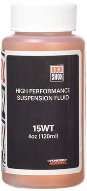 Мастило RockShox Suspension Oil, 15wt, 120ml - (Штани вилки)