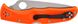Ніж складний Spyderco Endura 4 Flat Ground оранжевий (C10FPOR)