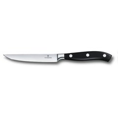 Нож бытовой, кухонный Victorinox Forged Steak Grand Maitre (GB) (лезвие: 120мм), черный 7.7203.12G
