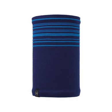 Шарф многофункциональный Buff Knitted & Polar Neckwarmer Stowe, Blue Ink (BU 113348.752.10.00)