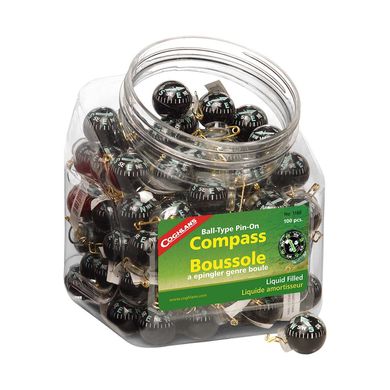 Компас-брелок Coghlans Bowl of Pin-On Compasses