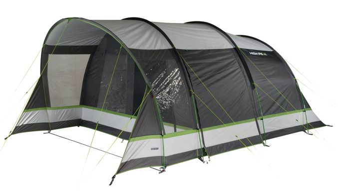 Палатка четырехместная High Peak Garda 4.0 Light Grey/Dark Grey/Green (11821)