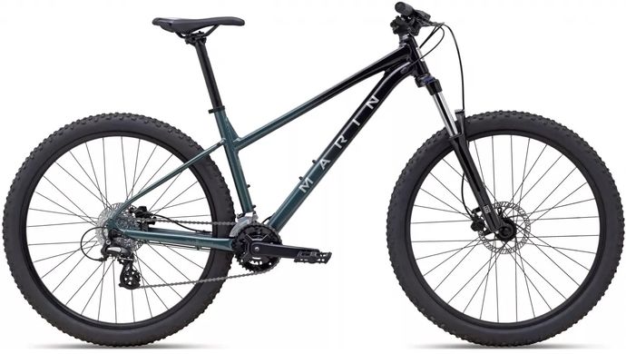 Велосипед 27,5" Marin WILDCAT TRAIL WFG 3, рама XS, 2023 BLACK
