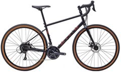 Велосипед 28 "Marin FOUR CORNERS, рама L, 2023, Satin Black / Red