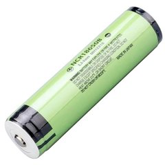 Аккумулятор литиевый Panasonic NCR 18650 B (3.7V, 6.8A, 3400mAh, Плата защиты)