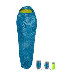 Спальний мішок Pinguin Lite Mummy (14/10 ° C), 195 см - Right Zip, Petrol (PNG 228465) 2020