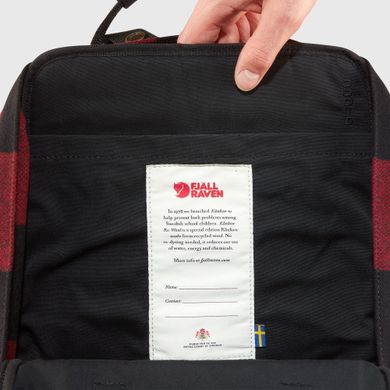 Рюкзак Fjallraven Kanken Re-Wool 16, Granite Grey (23330.27)