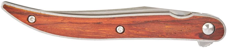 Ніж Boker Plus Texas Tooth Pick, сталь - VG-10, руків’я - дерево, довжина клинка - 84 мм, довжина загальна - 191 мм