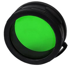 Дифузор фільтр для ліхтарів Nitecore NFG60 (60mm), зелений