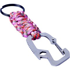 Munkees 6462 брелок Multi-Function Paracord pink