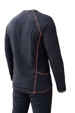 Термобілизна чоловіча Tramp Microfleece комплект (футболка+штани) black UTRUM-020, UTRUM-020-black-S