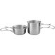 Набір кружок Tatonka Handle Mug 500 Set, Silver (TAT 4172.000) Silver