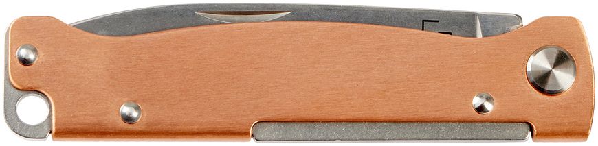 Ніж Boker Plus Atlas Copper, сталь - 12C27, руків’я - мідь, довжина клинка - 70 мм, довжина загальна - 166 мм