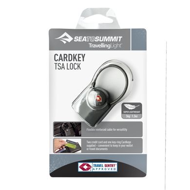 Замок для дорожньої сумки Sea To Summit - Cardkey TSA Lock Grey (STS ATLTSACK)
