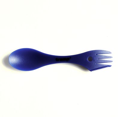 Ложка-вилка (ловка) пластмасова Tramp синя