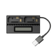 Зарядний пристрій Nitecore UGP4 для GoPro Hero 4/3 (AHDBT-401/301/201)