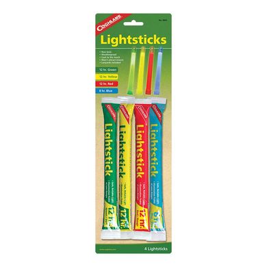 Світловий маркер Coghlans Lightsticks Assorted 4 Pack