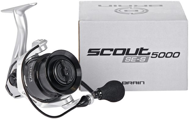 Катушка Brain Scout SE-S 5000S 8+1BB Silver