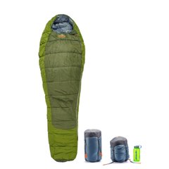 Спальный мешок Pinguin Comfort (-1/-7°C), 195 см - Left Zip, Green (PNG 215.195.Green-L)