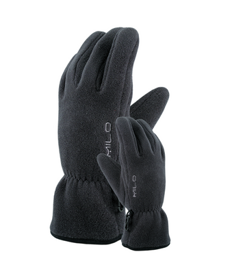 Yeru black L рукавички флисові (Milo)