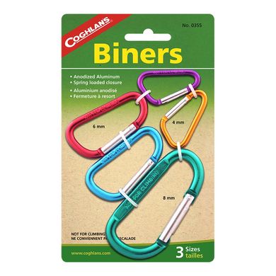 Набір карабінів Coghlans Multi-Pack Carabiners