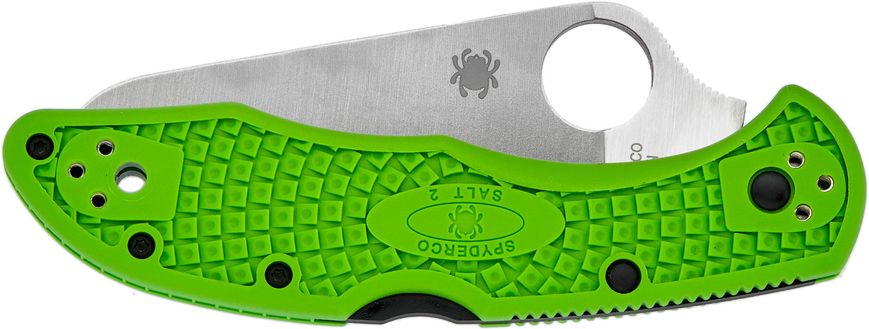 Ніж Spyderco Salt 2 LC200N green серрейтор