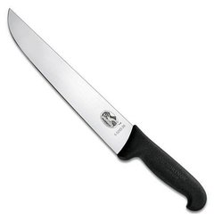 Ніж побутовий, кухонний Victorinox Fibrox Butcher (лезо: 230мм), чорний 5.5203.23