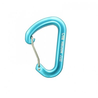 Карабін First Ascent Helium (light blue)