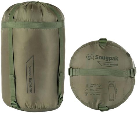 Спальный мешок Snugpak Sleeper Extreme (Comfort -7°С/ Extreme -12°С), Olive 2,1 kg