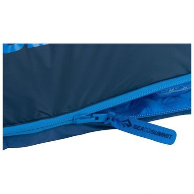 Спальний мішок Sea To Summit - Trek TkI Regular Wide Left Zip, Bright Blue / Denim (STS ATK1-RW)