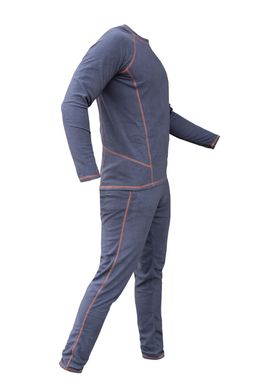 Термобілизна чоловіча Tramp Microfleece комплект (футболка+штани) grey UTRUM-020, UTRUM-020-grey-XL