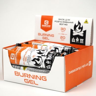 Гель для розжига BaseCamp Burning Gel, 30 сток по 20 мл (BCP 50600)