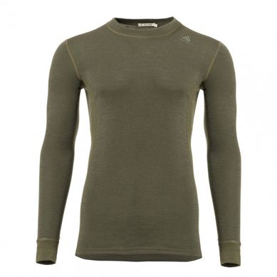 Термокофта чоловік. Aclima WarmWool 200 Crew Neck Men Olive Night XS