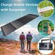 Портативний зарядний пристрій солнечна панель Bresser Mobile Solar Charger 120 Watt USB DC (3810070)