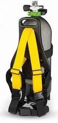 Tank BACK PACK - with shoulders and NYLON BUCKLE AB0417 (BestDivers) (diving)